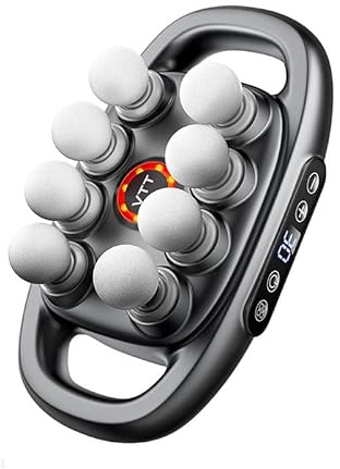 16-Drive 8-Head Massage Gun Set, New Upgrade Massage Gun with 8 Heads, 3 Modes & 30 Levels for Relaxation and Muscle Relief