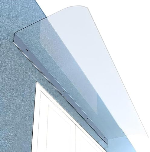 Canopy Window Rain Shelter Cover,Front Door Canopy Awning,Impact Resistant UV resistant porch awning(40-100CM(A))