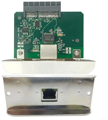 Tarjeta de red Ethernet interna de repuesto para servidor de impresión Zebra ZT200 P1038204-01 para servidor de impresora