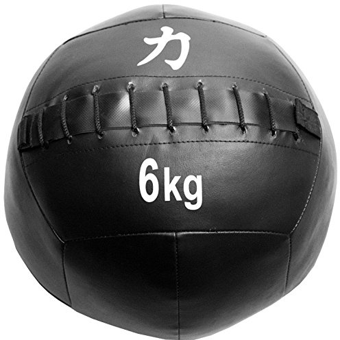 Strength Boutique médecine Balles/Wall Balls, Noir, 6 kg