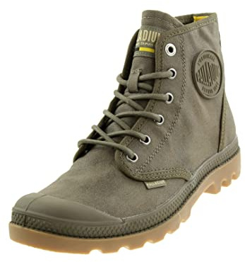 Palladium Blandade Pampa Hi Organic II sneakerstövlar, Major Brown, 36 EU