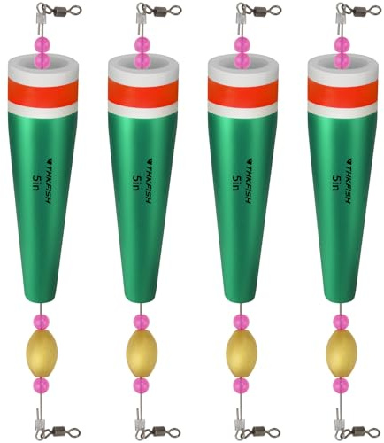 THKFISH Posen Angeln Schwimmer Angelposen Set 4 Stück Popping