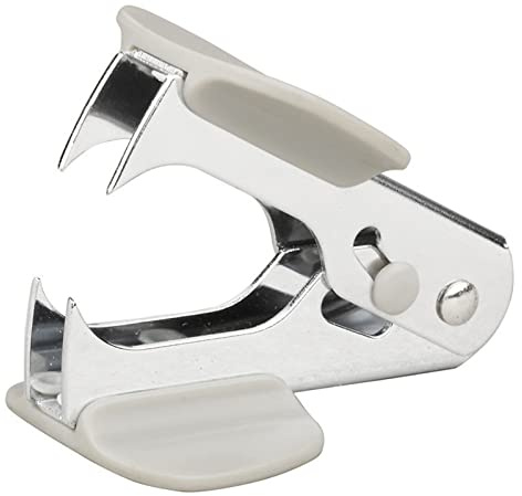 Eagle Staple Remover Staple Puller Professional Acrylic Staples Puller Tool Steel Claw Stapler Removal for Office, School Desktop Dress Up (White)