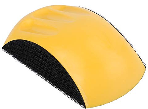 Hand Sanding Block, Hand Sander, 5/6 Round Sanding Pad Hook Backing Plate Sanding Blocks Sanding Blocks for Wood Hand Sanders for Wood for Sanders or Polishers (6 inches)