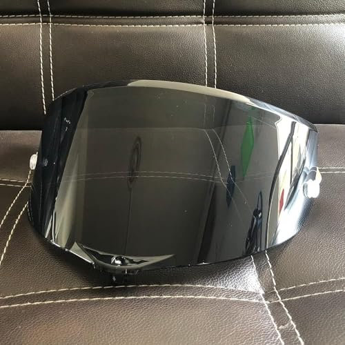 SteFik Motorrad Full Face Helm Goggles Objektiv Visier Compatible with A-G-V. PI-STA Gp rr. Corsa R Gpr R Race 2 Race 3 7 0ter Jubiläum,Motorradhelm