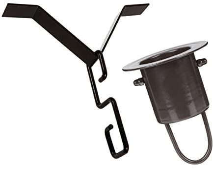 Sosoport Outdoor Rain Chain Gutter Adapter Metal Rain Chain Accessory Hooks for Installation Replacement Parts Fits Scenarios