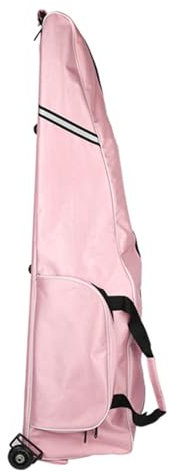 DJJYCTNM Fecht-Deichsel-Radtasche für Maskenschwert und Fechtanzug, Fecht-Trolley-Rolltasche für Degensäbel und Florett (Color : Pink)