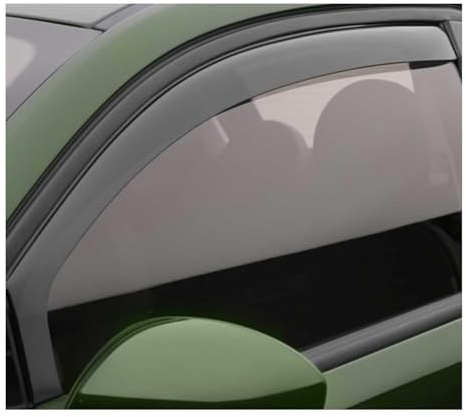 OMAC Windabweiser für Ford Kuga I 2008-2012 5tür Acryl Dunkel 2tlg | Regenabweiser, Schützt vor Regen und Spritzwasser, waschstraßenfest