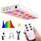 Lampe LED Horticole, LED Usine élèvent la Lumière, Lampe de Culture à Spectre Complet avec 240 LED, Contrôle à Deux Modes pour Plantes D'intérieur, Légumes et Fleurs [Classe énergétique A]