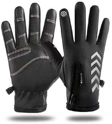 Generisch Winterhandschuhe bis -40 Grad für Herren mit Sensivity Touch (L)