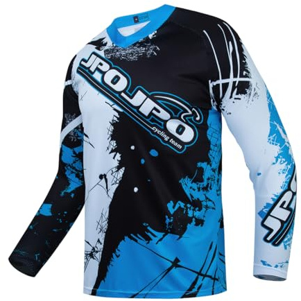 PSPORT Dirt Bike Jersey for Youth, Kids Mountain Bicycle Shirt Long Sleeve Children Downhill Jerseys for Motorcycle Motocross BMX Moto Mx Offroad Racing