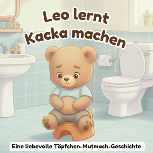 Leo lernt Kacka machen - Eine liebevolle Töpchen-Mutach-Geschichte: Buch zum Töpfchentraining leicht gemacht - Kacka machen ist gar nicht schlimm!“ ... Leo und weitere Bücher für Kleinkinder)