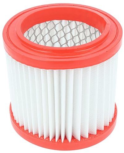 vhbw filtro compatibile con Kraft 25093643 aspiracenere - Filtro HEPA bianco/rosso