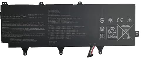 7xinbox 15.4V 4935mAh 0B200-03140100 C41N1802 Laptop Akku Ersatz für ASUS ROG Zephyrus S GX701G GX701GXR GX735GV GX735GVR GX735GW GX735GX