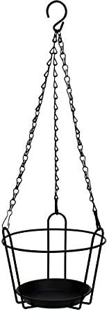 BESCH Macetero Colgante para Soporte de Macetas de Estilo Cadena para Colgar en habitación, salón o balcón (18cm/7, Pequeño)