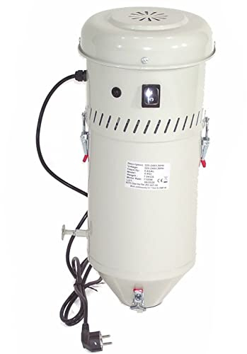 D&L Aspiratore, impianto di aspirazione 1100 W, cabina sabbiatrice con cartuccia filtro in carta, facile pulizia della polvere grossolana sbattendo l'aspirapolvere