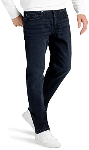 MAC Jeans herr Ben Loose Fit jeans, Svart autentisk använd, 33W x 34L