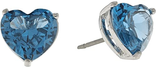 Kate Spade New York Glitter Heart Studs, Multi Glitter