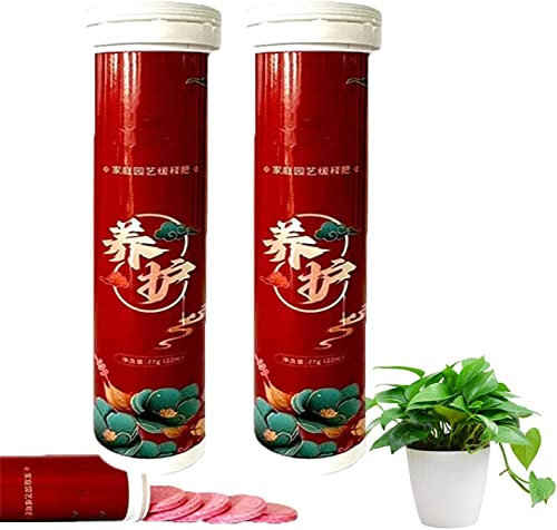 Home Gardening Universal Slow-Release Tablet Organic Fertilizer,Bone Meal Fertilizer Organic for Plants,Concentrated All-Purpose Fertilizer Ease Plant Food (2 Pcs)