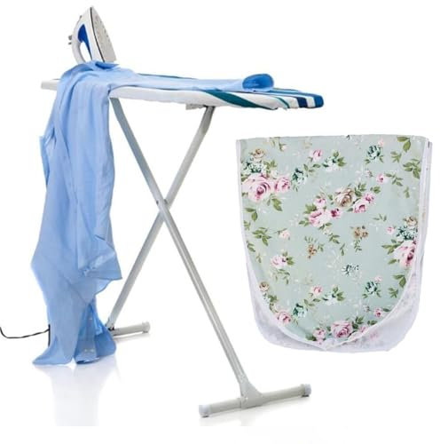 GSKFXJ Bügelbrettbezug Baumwolle, Standardgröße Ersatzbügeltischbezug 120x38cm 110x34cm, Einstellbar Tischbügelbrett Bügeltischbezug(Field,120x38cm(48x15in))