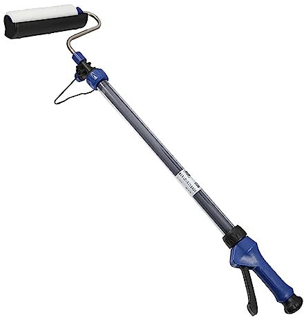 Elektrischer Farbrollerpinsel, Verlängerungsstange für Wände, Decken, multifunktional, automatisch, ergonomisch, Innenausstattung