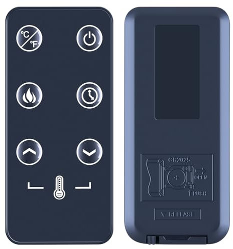 TCNOUMT New Replacement Electric Fireplace Remote Control fit for Covenant Electric Fireplace Heater W914-18FT W914-26FT W914-30FT