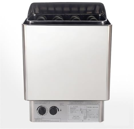 YXZKJZJ Riscaldatore for Sauna 3-9kw Generatore di Vapore for Uso Domestico Forno for Riscaldamento Attrezzatura a Secco con Controller(4.5kw 220)