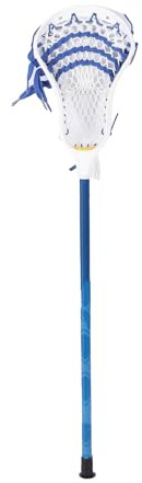 BASTONE DA LACROSSE PER BAMBINI IN LEGA DI ALLUMINIO DESIGN VIBRANTE ALLENAMENTO PER GIOVANI GIOCATORI (Blu)