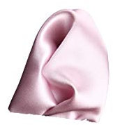 Einstecktuch 100% Seide Crepe Satin Uni Silk Seidentuch Herren Anzug Made in Deutschland Italienische Seide (ET2 Hell Lila)