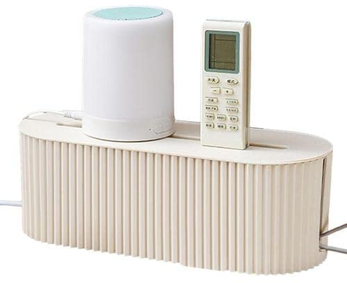 Boîte Cache Câble, Boîte De Rangement pour Câbles De Bureau, Multiprise Bien Rangés, Boite Cache Multiprise pour Protection De Câble, Cache Les Câbles en Vrac Derrière Les Téléviseurs