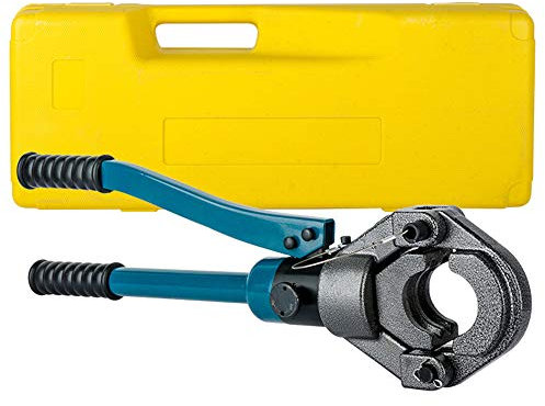 GEJLELDS 12 Tonnen 6 Schablonen hydraulisch Crimpzange Draht-Akku Kabelschuh Crimper,57-60