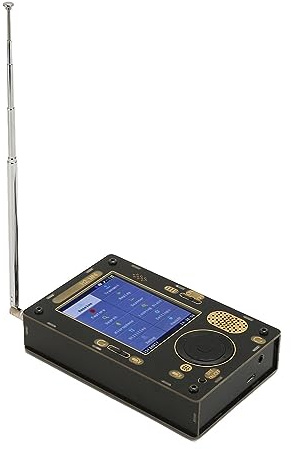 PortaPack H2 Software Defined Radio Kit 1 Bis 6G LCD-Display SDR-Empfänger mit Hochpräziser Uhr, Toneingangs- und Ausgangsfunktionen (Empfänger, USB-Kabel, 3 Antennen,