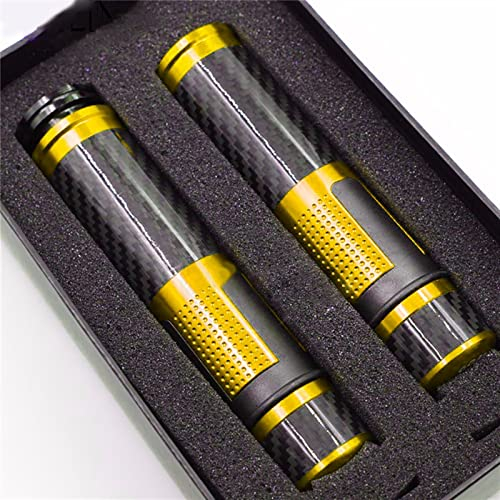 Zubehör 7/8'' CNC 22MM Universal Motorrad Griff CAPS/Lenker Griffe Für H&onda CBR 929 Rr /cbr929rr CBR 600 Rr Cbr954rr Cb1000r (Color : Gold)