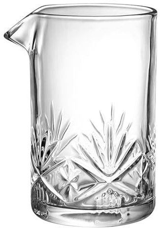 FUNOMOCYA Cocktail Glass for Bartender Mixing Glass Cocktail Stirring and Mixing Pitcher Shakers Drink Mixer Bar Tumbler