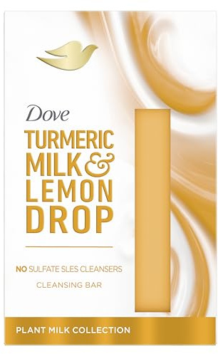 Dove Turmeric Milk & Lemon Drop whole body bar enriched with plant milk Beauty Bar Bar Soap for soft and smooth skin 141 g