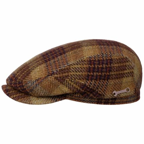 Stetson Driver Wool Garage Flatcap Schirmmütze Karos Herren Herbst Winter