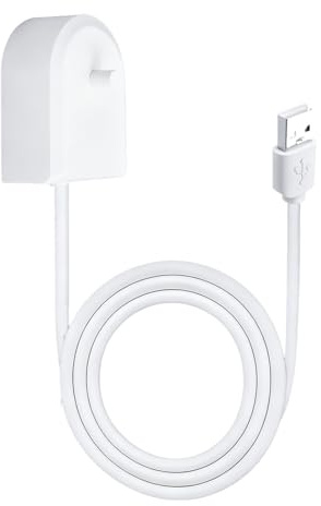 USB Electric Toothbrush Charger Base, Inductive Charging Dock Replacement Compatible with Philips Sonicare HX6100 HX3000 HX6000 HX8000 HX9000 4100 Series, Waterproof Power Cord Cable