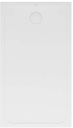 Receveur antidérapant 120 x 80 VILLEROY ET BOCH Lifetime Plus ceramique extraplat blanc