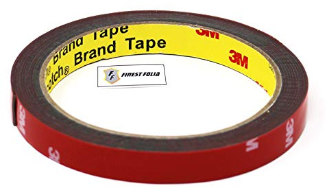 Finest Folia 3M Doppelseitiges Klebeband 3 Meter Scotch Montageklebeband 4218P VHB 4910F Hochleistungsklebeband extra Stark Temperatur Resistent (10mm x 3Meter, VHB 4218P)