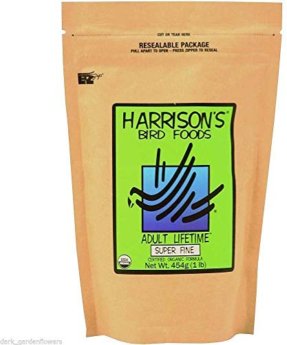 Harrisons Bird Food Adult Lifetime 454g Canaries Finches Budgies