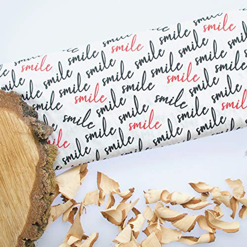 Stoffschreinerei 1m Baumwollstoff (Smile) Meterware nähen