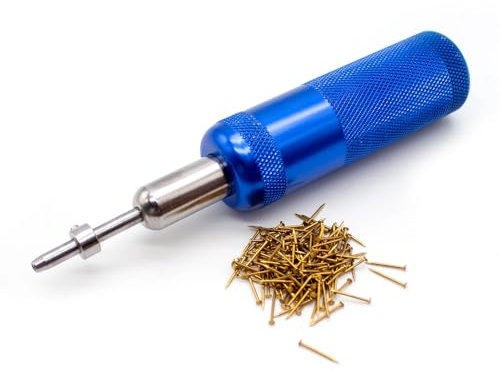 Poussoir à Ongles Pour Petits Clous, Modèle de Poussoir à Ongles Outil de Modélisation de Voilier Avec 6 G de Petits Clous.(Cloueur)