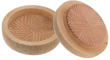 Warmhm Moulin à Blé Manuel En Bois 10 Cm, Broyeur à Grains Solide Décorticage Du Riz Blé, Outil Cuisine Polyvalent Maison Et Voyage