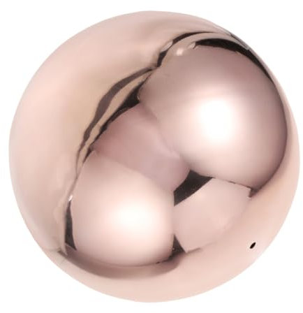 TOYANDONA Boule De Jardin Sphérique Creuse Acier Inoxydable Poli Miroir Globe Extérieur Réfléchissant Ornement Décoratif