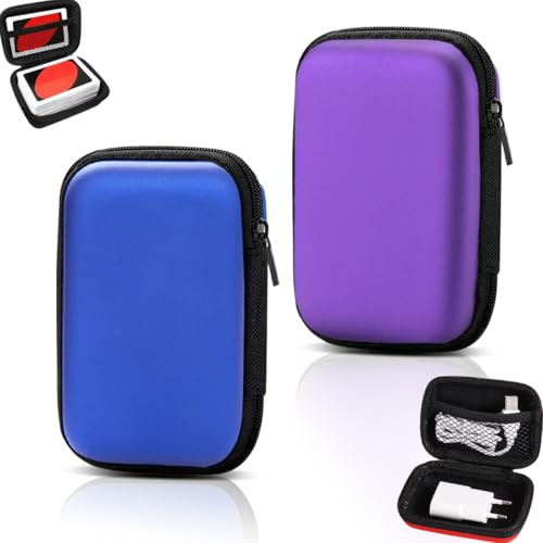 QIMMU 2 Stück Spielkarten Box,Kartenbox Spielkarten Etui,Karten Aufbewahrungsbox,Kartenspiel Box Schützt Karten Vor Feuchtigkeit und Staub für Jungen Mädchen