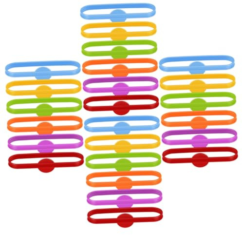 FUNOMOCYA 24 Pezzi Segnabicchieri in Silicone Riutilizzabili per Vino Decorazioni Eleganti per Feste e Identificatori per Bicchieri Accessori per Party e Occasioni