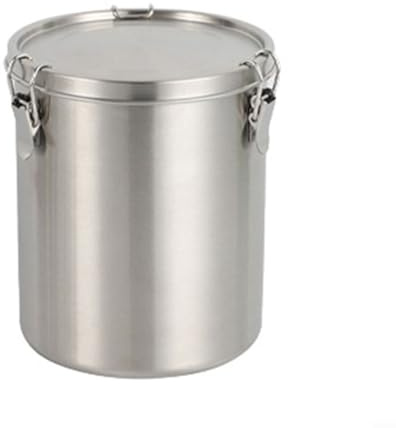 Juego de recipientes herméticos de acero inoxidable para almacenamiento de alimentos, recipientes de cocina para granos de café, molidos, té, azúcar y harina, tarros sellados antioxidantes (2500 mm)