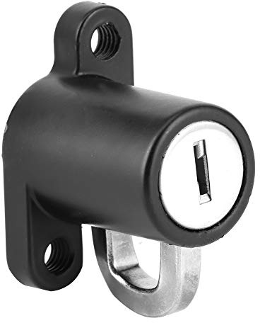 Yctze Kit de Suspension de Verrouillage de Casque avec 2 Clés – Verrou de sécurité en Alliage d'aluminium pour Casque de Moto, Installation Rapide, Accessoire Antivol pour