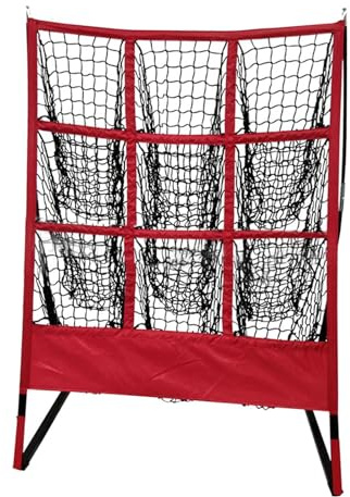 Aymzbd Filet de Lancer de Softball à 9 Trous – Outil D'entraînement pour Une Frappe Précise