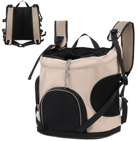 Katzenrucksack - Multifunktionales Tragbares Atmungsaktives Haustierzubehör,Hundetransport Tasche,Für Tierarztbesuch Outdoor Spaziergänge Krallenschneiden Transport Auto Flugzeug Ausflug Einkaufen